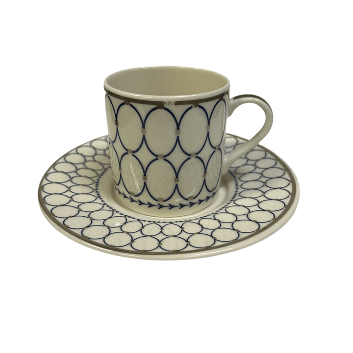 Espresso Kaffesæt 4 dele Blå - Dalgic Gümüs - Løven Home