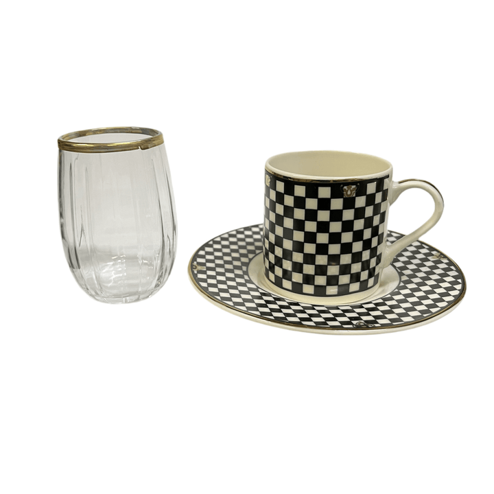 Espresso Kaffesæt 4 dele Guld - Dalgic Gümüs - Løven Home