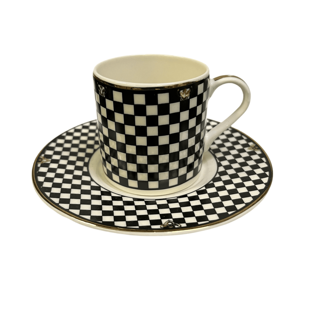 Espresso Kaffesæt 4 dele Guld - Dalgic Gümüs - Løven Home