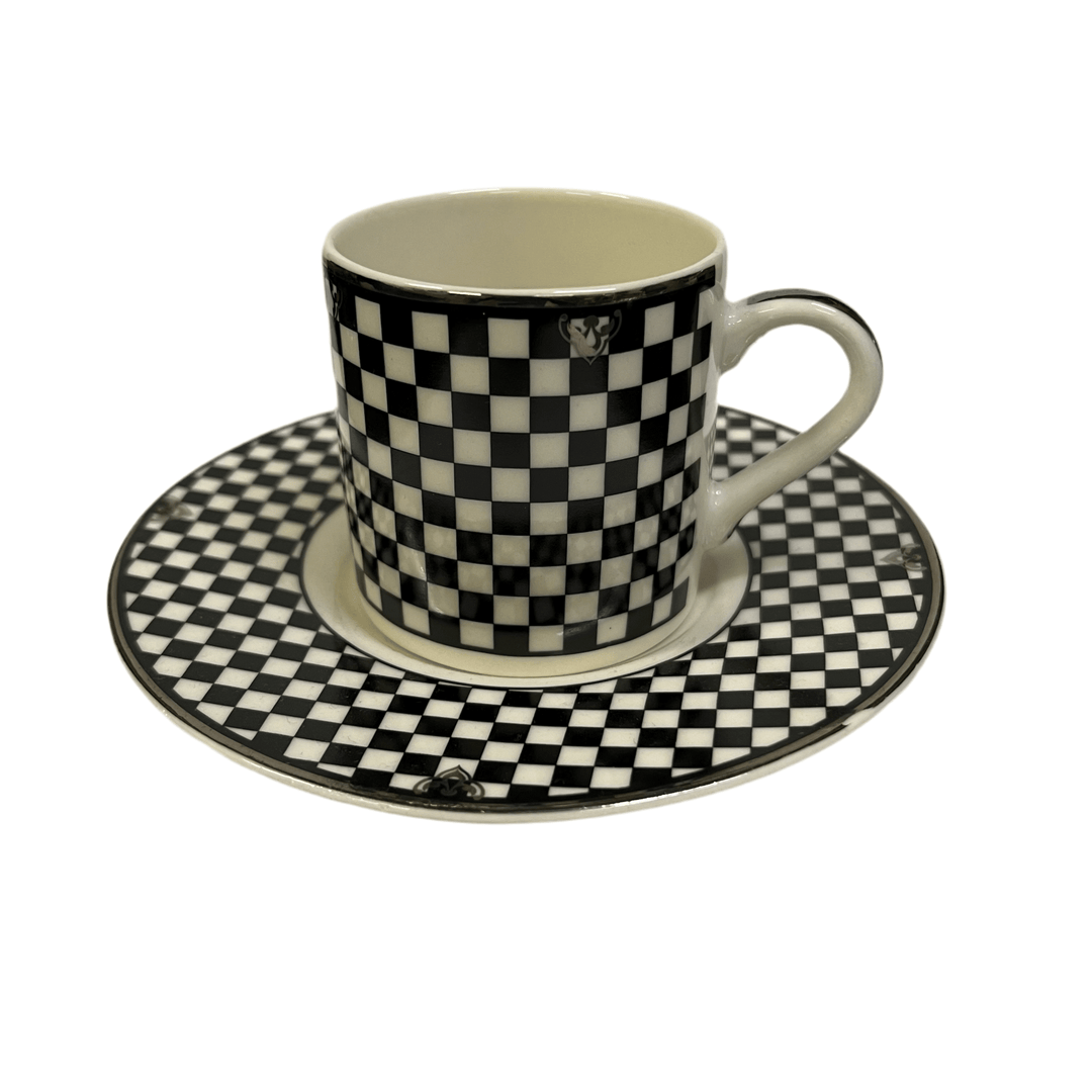 Espresso Kaffesæt 4 dele Sølv - Dalgic Gümüs - Løven Home