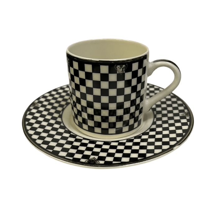 Espresso Kaffesæt 4 dele Sølv - Dalgic Gümüs - Løven Home