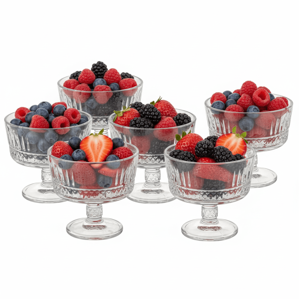 Eternal Dessertglas – 6 stk., 250 ml - Løven Home