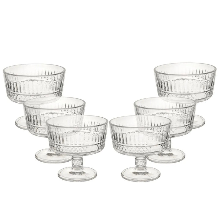 Eternal Dessertglas – 6 stk., 250 ml - Løven Home