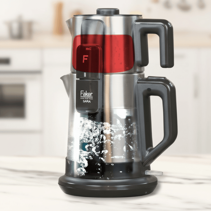 Fakir Elektrisk Glas Tebrygger 1600 W - Rustfrit stål - Løven Home