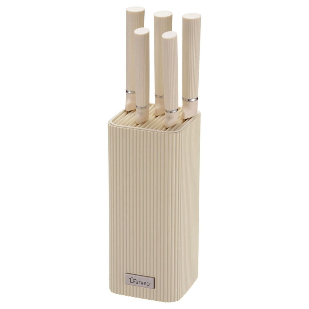 Ferveo - Yadis Knivsæt - 6 dele | Beige - Løven Home