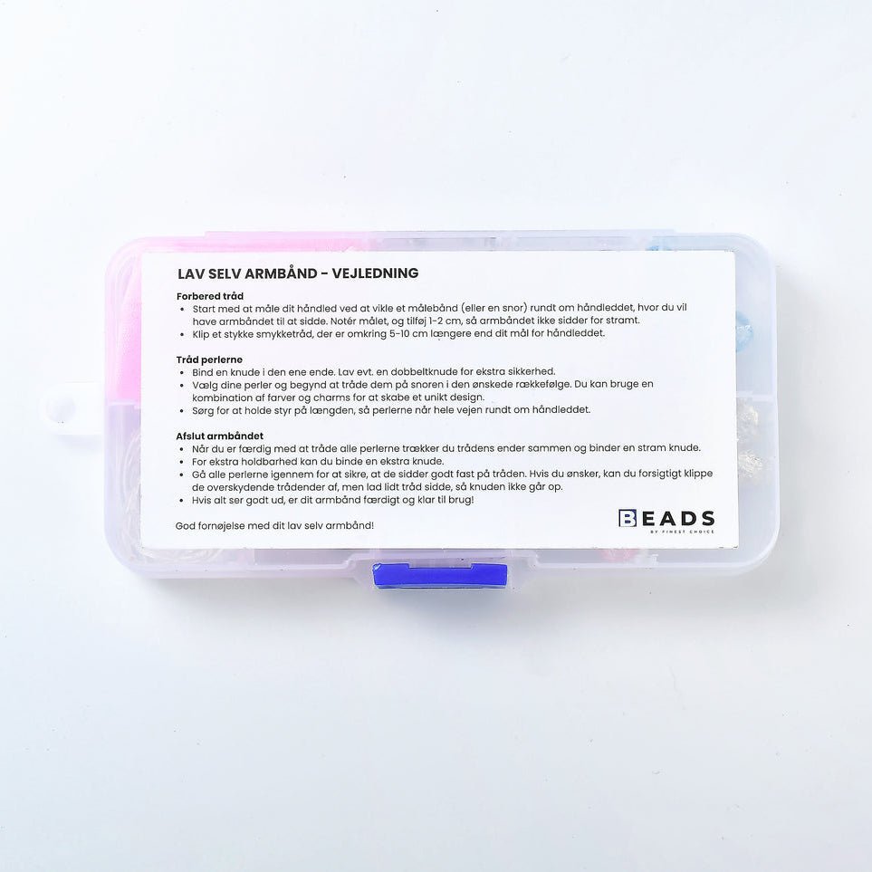 Finest Choice Lav - Selv - Armbånd - Pastel Farver - Løven Home
