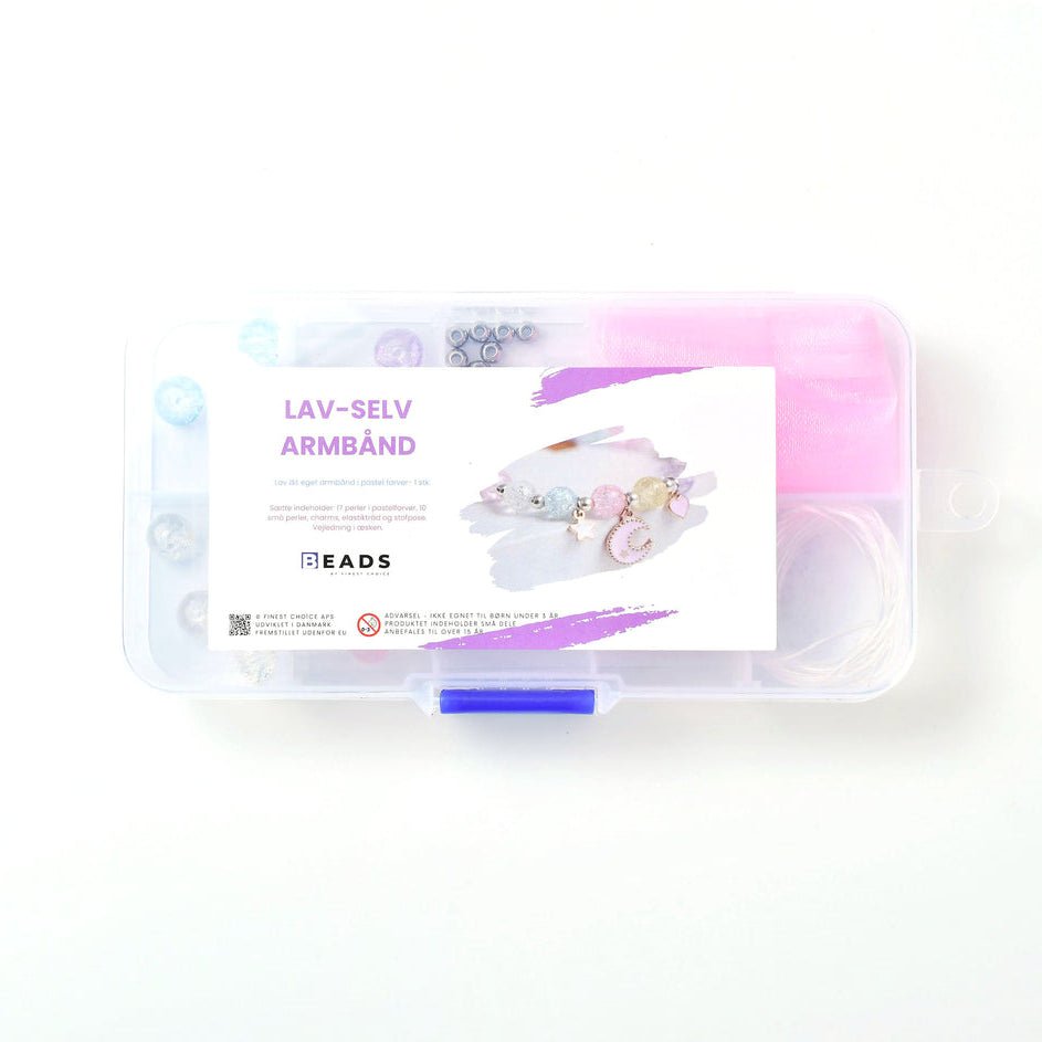 Finest Choice Lav - Selv - Armbånd - Pastel Farver - Løven Home