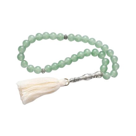 Finest Choice Lav - Selv - Tasbihkæde (Bedeperler) - Grøn Farve - Løven Home