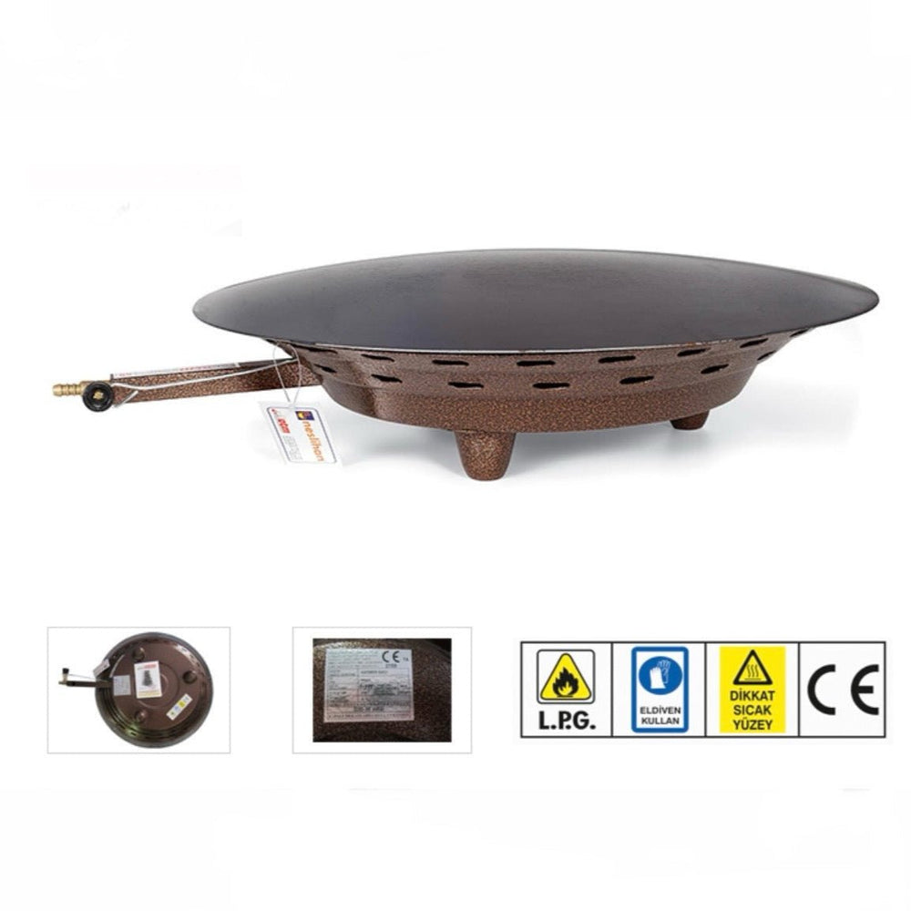 Fladbrød Bageplade Gas 75 cm - Sac - Løven Home