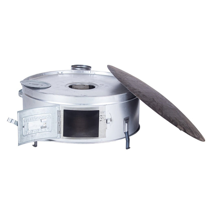 FLADBRØD - OG DEJOVN, 65 CM DIAMETER, MED BUNDLÅG KUL ODUNLU SAC - Løven Home