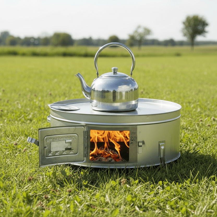 FLADBRØD - OG DEJOVN, 65 CM DIAMETER, MED BUNDLÅG KUL ODUNLU SAC - Løven Home