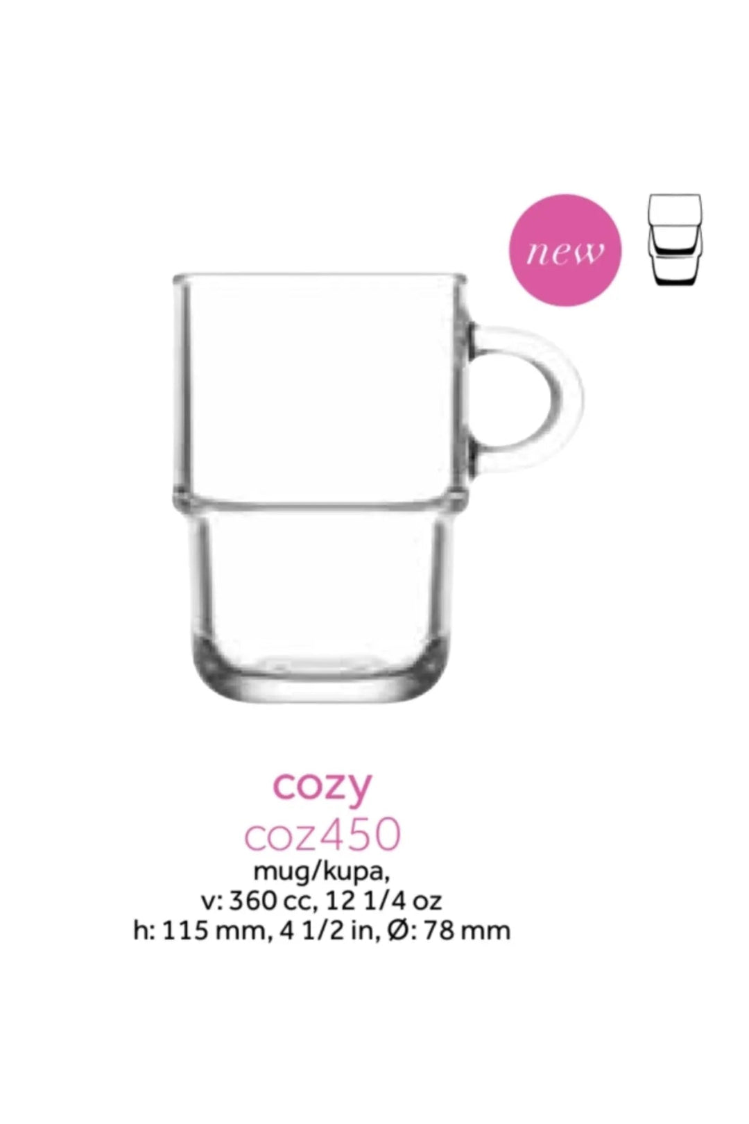 Glas - LAV Cozy - Løven Home