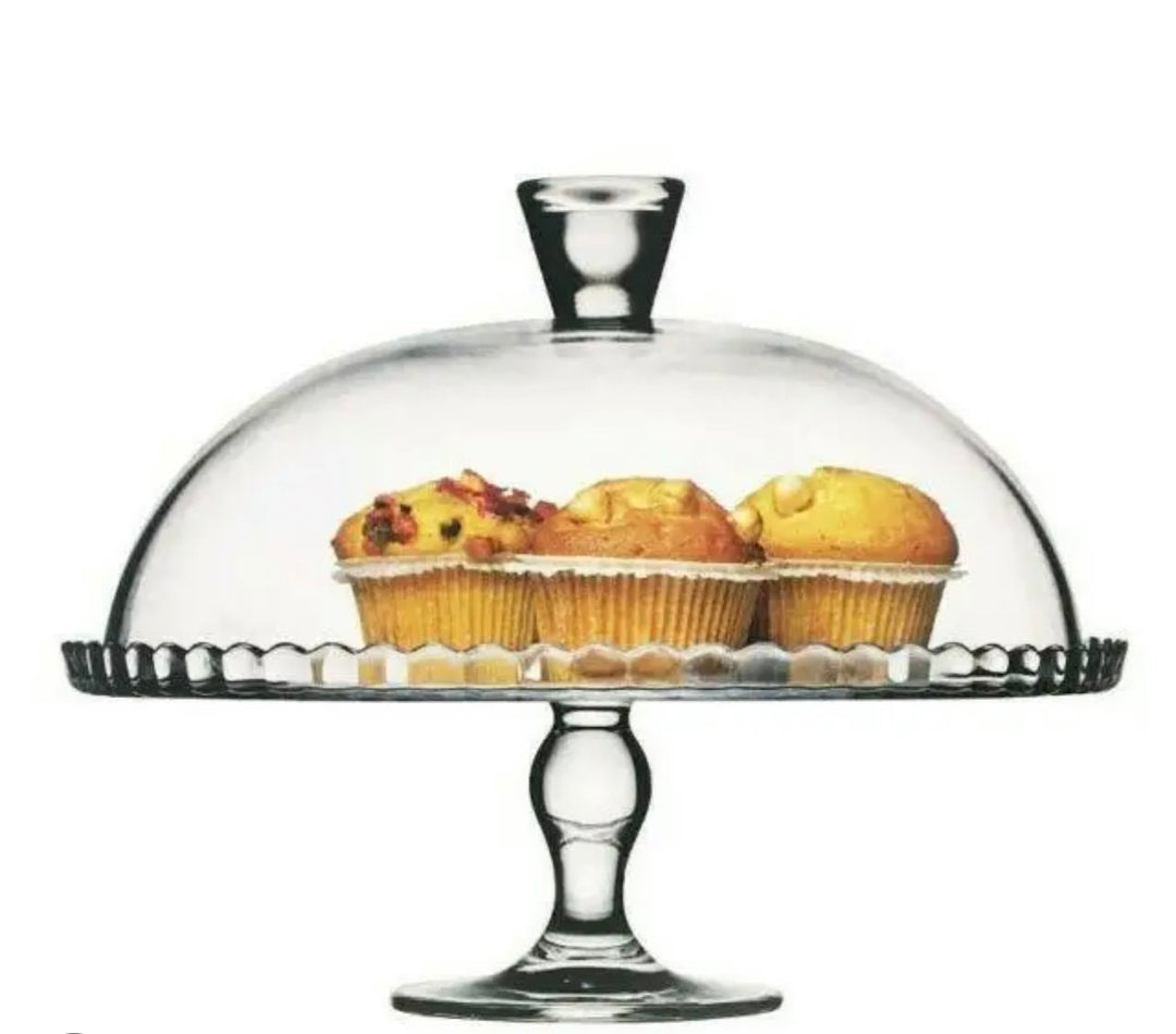 Glaskagefad m/Låg 32 cm - Pasabahce Patisserie - Løven Home