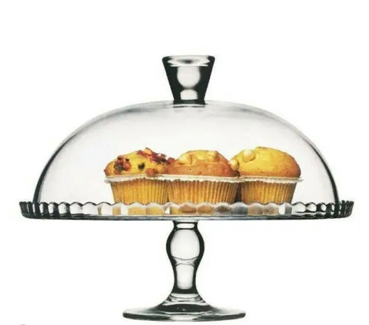 Glaskagefad m/Låg 32 cm - Pasabahce Patisserie - Løven Home