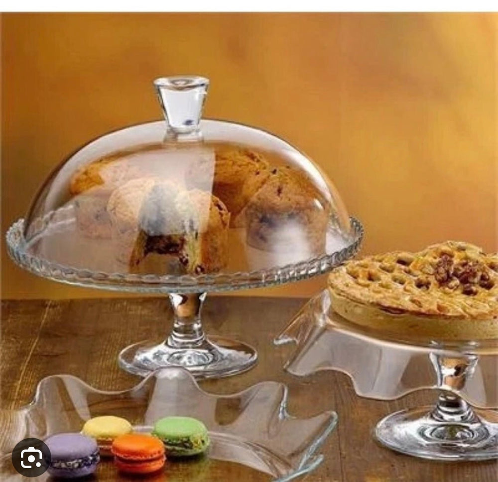 Glaskagefad m/Låg 32 cm - Pasabahce Patisserie - Løven Home
