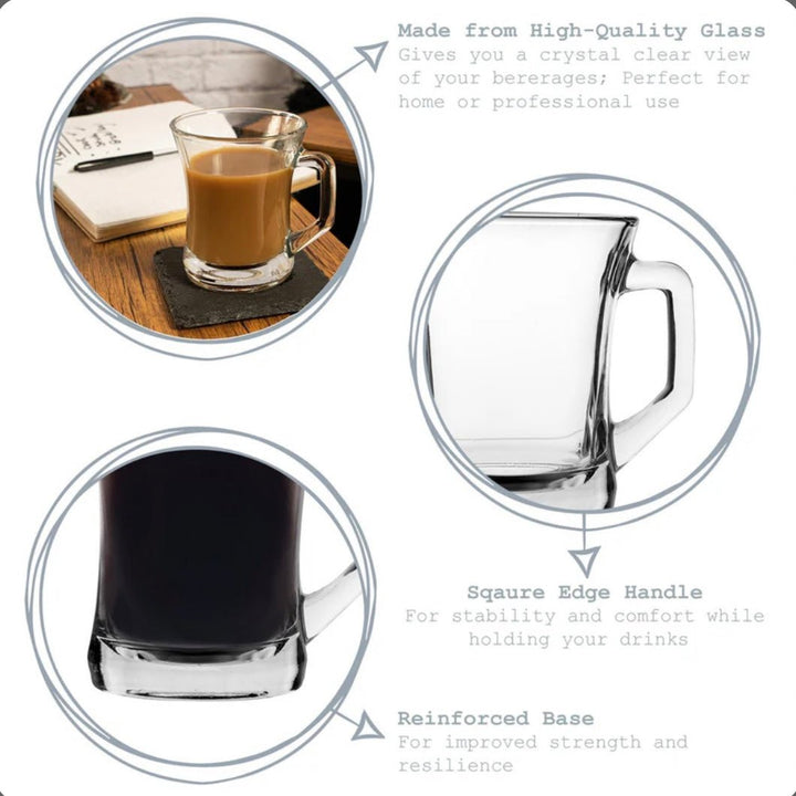 Glaskrussæt 225 ml. 6 stk. - LAV Zen+ - Løven Home