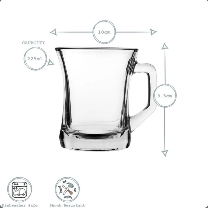 Glaskrussæt 225 ml. 6 stk. - LAV Zen+ - Løven Home