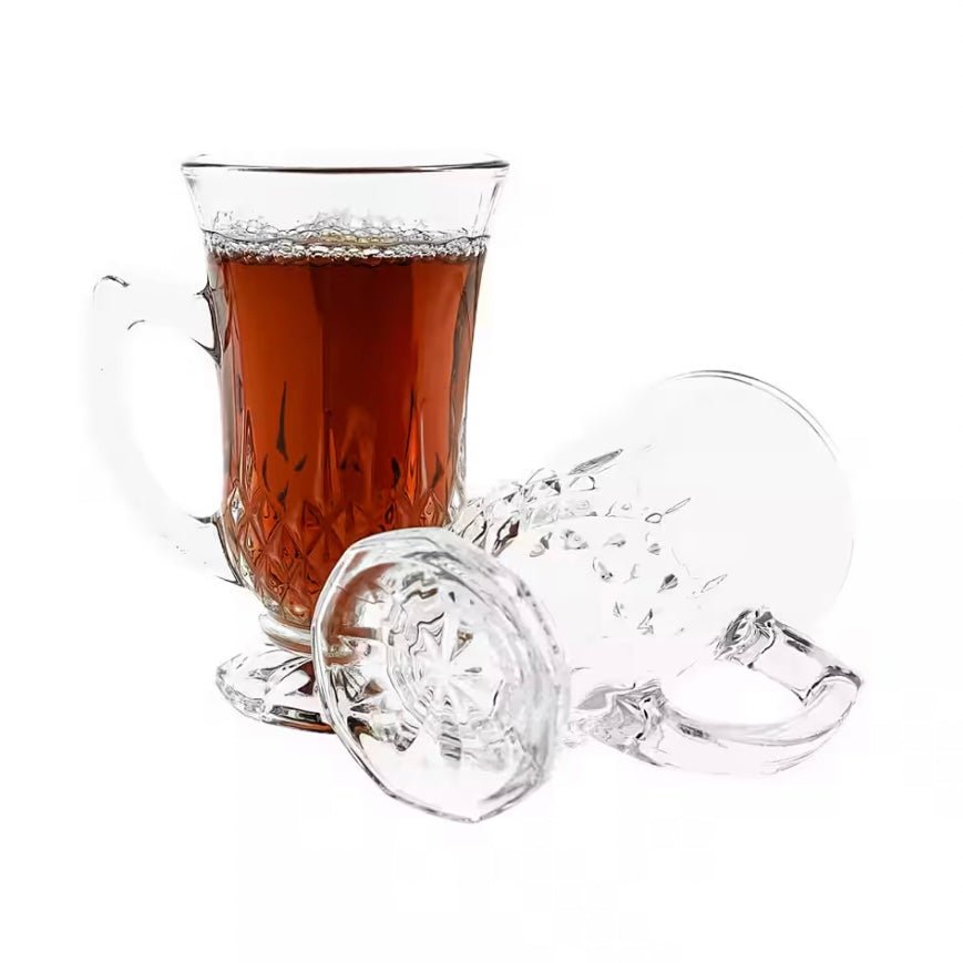 Glaskrussæt 6 stk. 160 ml. - Almina Roccia - Løven Home
