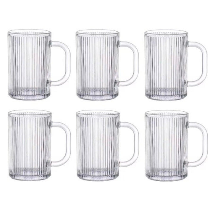 Glaskrussæt 6 stk. 350 ml - Weissberg Riffle - Løven Home