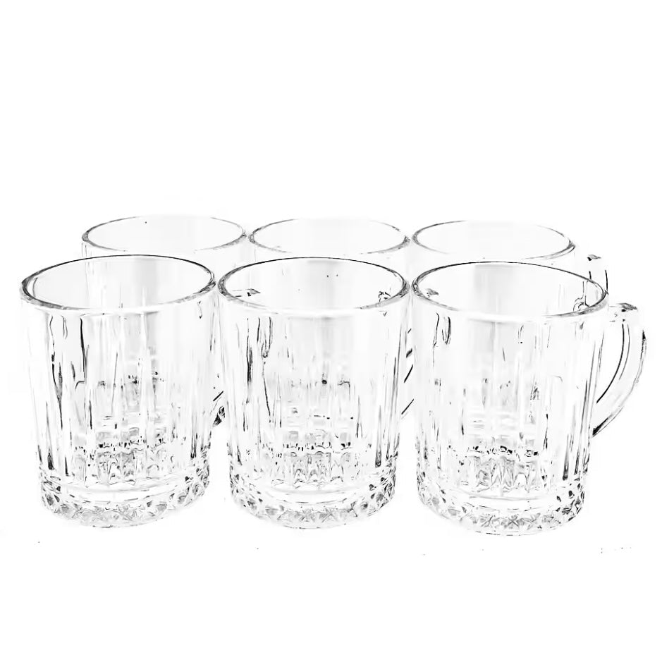 Glaskrussæt m/Hank 6 stk. 240 ml. - Almina Elisa - Løven Home