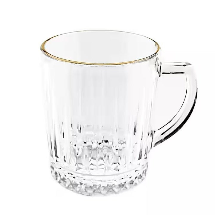 Glaskrussæt m/Hank 6 stk. 240 ml. - Almina Elisa Golden - Løven Home