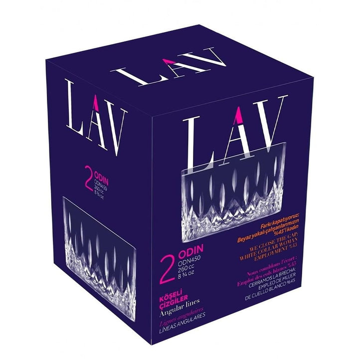 Glasskål Sæt 2 Stk. 260 ml. - LAV ODIN - Løven Home