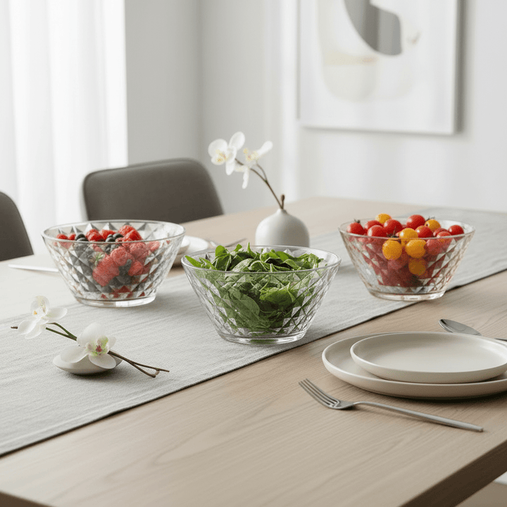 Glasskål Sæt 330 ml. 3 Stk. - Lav Artemis - Løven Home