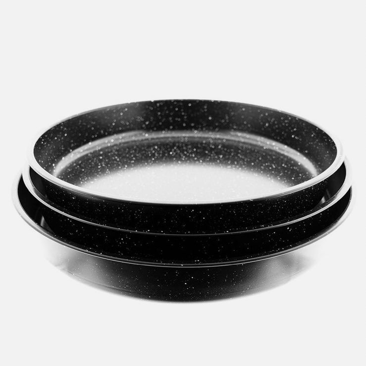 Granit Bradepandesæt Rund 3 stk. 32/36/40 cm - Almina - Løven Home