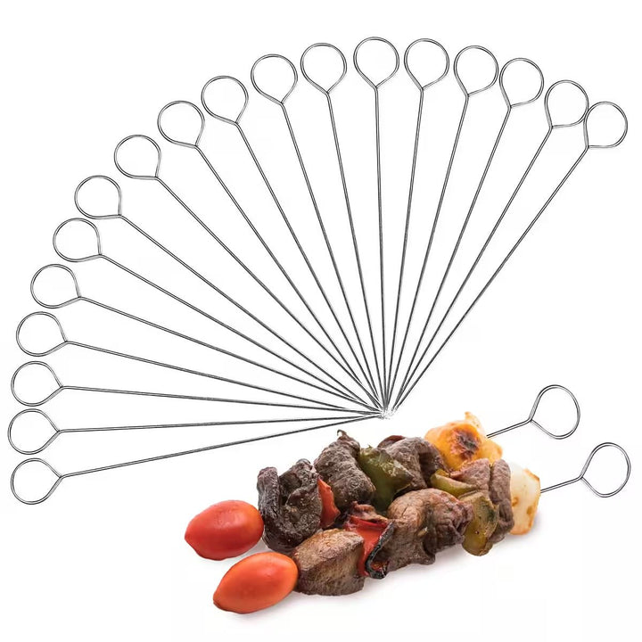 Grillspyd i Metal 42 cm - 6 stk - Løven Home