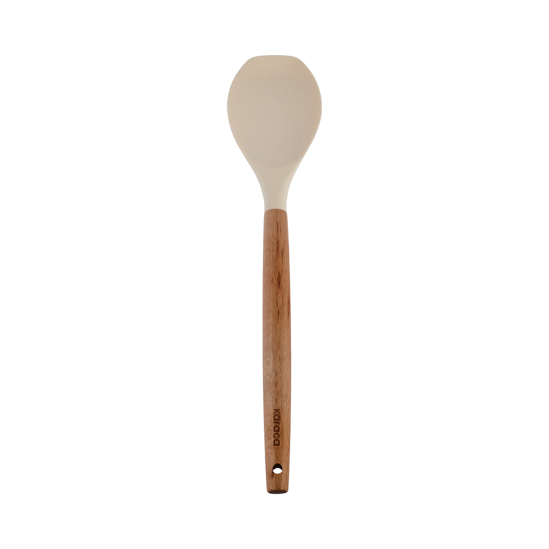 Grydeske Træ/Silikone 32 cm - Karaca Woodline Beige - Løven Home