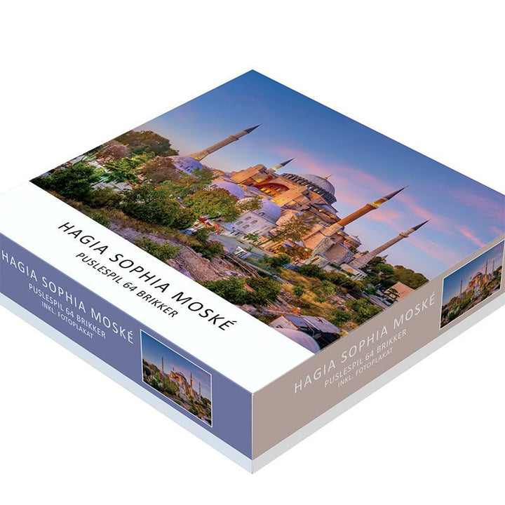 Hagia Sofia Moské Puslespil - 64 Brikker - Løven Home