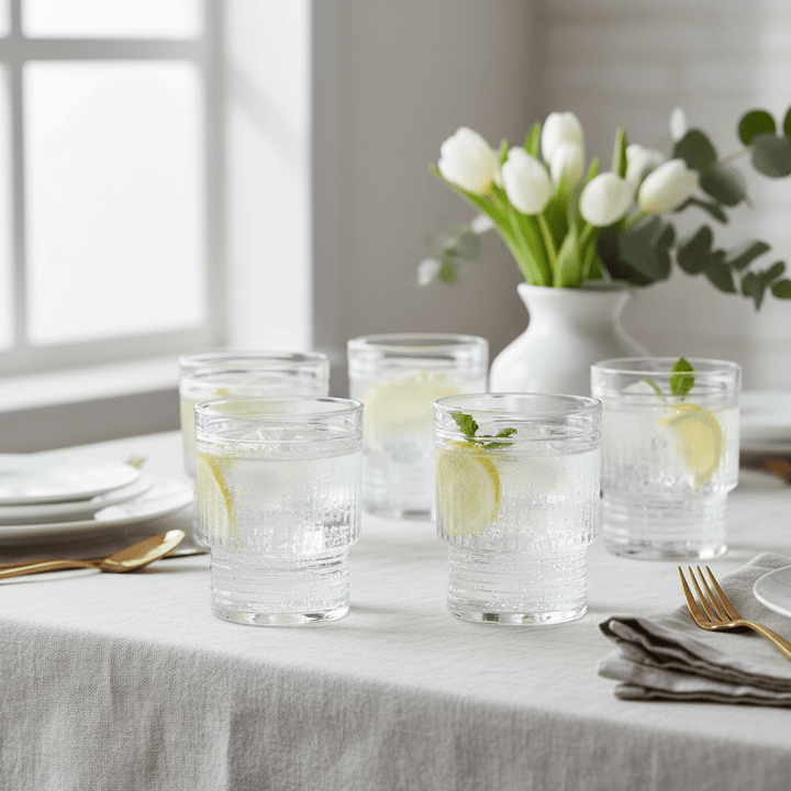 Helen Drikkeglassæt 230 ml. 3 stk. - LAVA - Løven Home