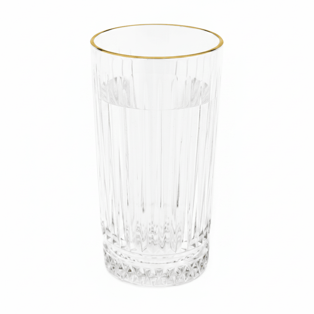 Høj Elisa Golden Drikkeglassæt 6 stk. (300 ml) - Løven Home