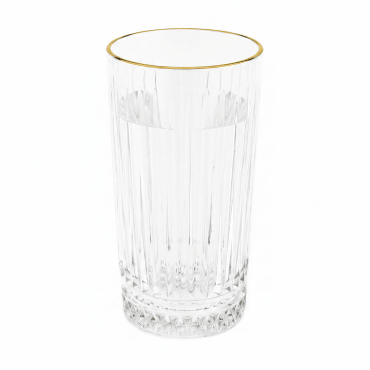 Høj Elisa Golden Drikkeglassæt 6 stk. (300 ml) - Løven Home