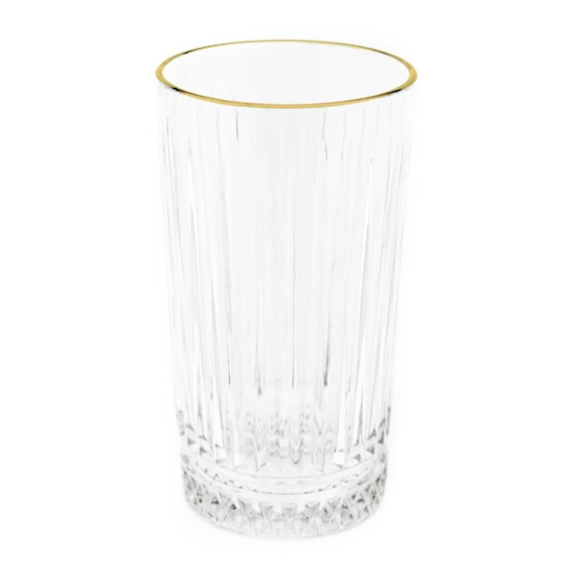 Høj Elisa Golden Drikkeglassæt 6 stk. 300 ml. - Løven Home