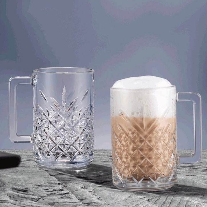 Høj Glaskrussæt m/Hank 2 stk. 315 ml. - Pasabahce Timeless - Løven Home