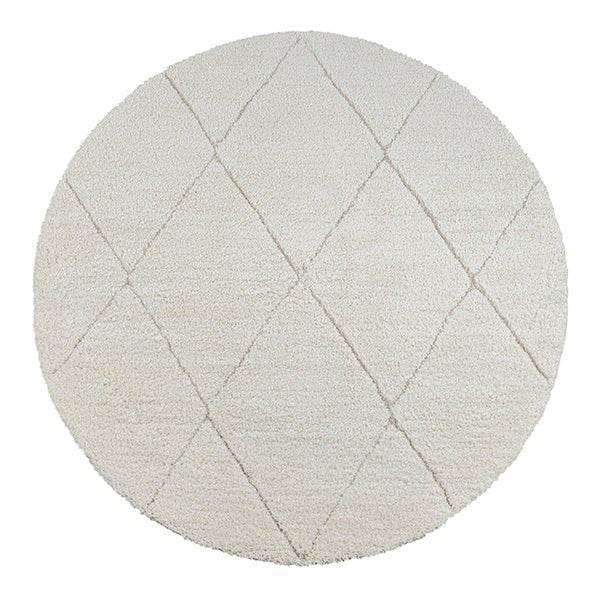 Ideal Shaggy Tæppe - 80260 360 Cream - Løven Home