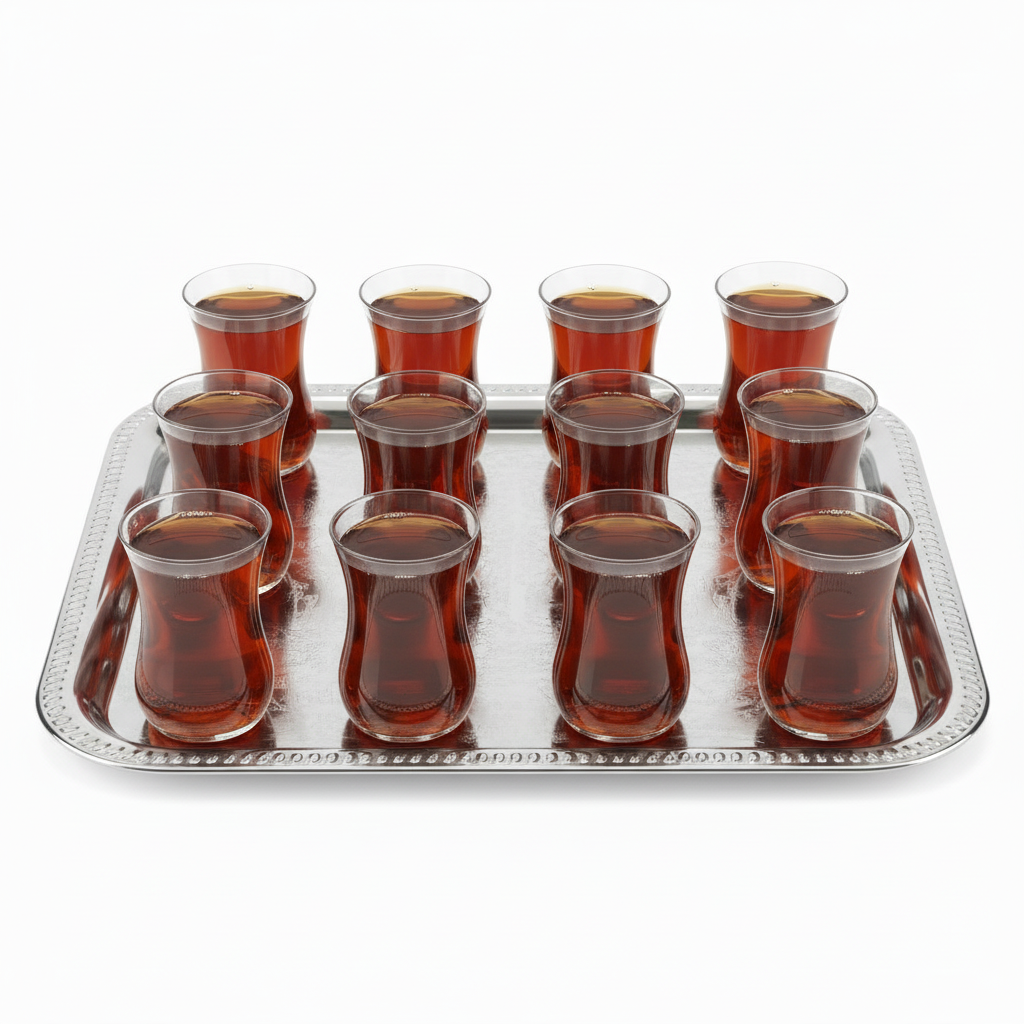 Lav Klasik Optikli Teglassæt 12 stk. | 115 ml.