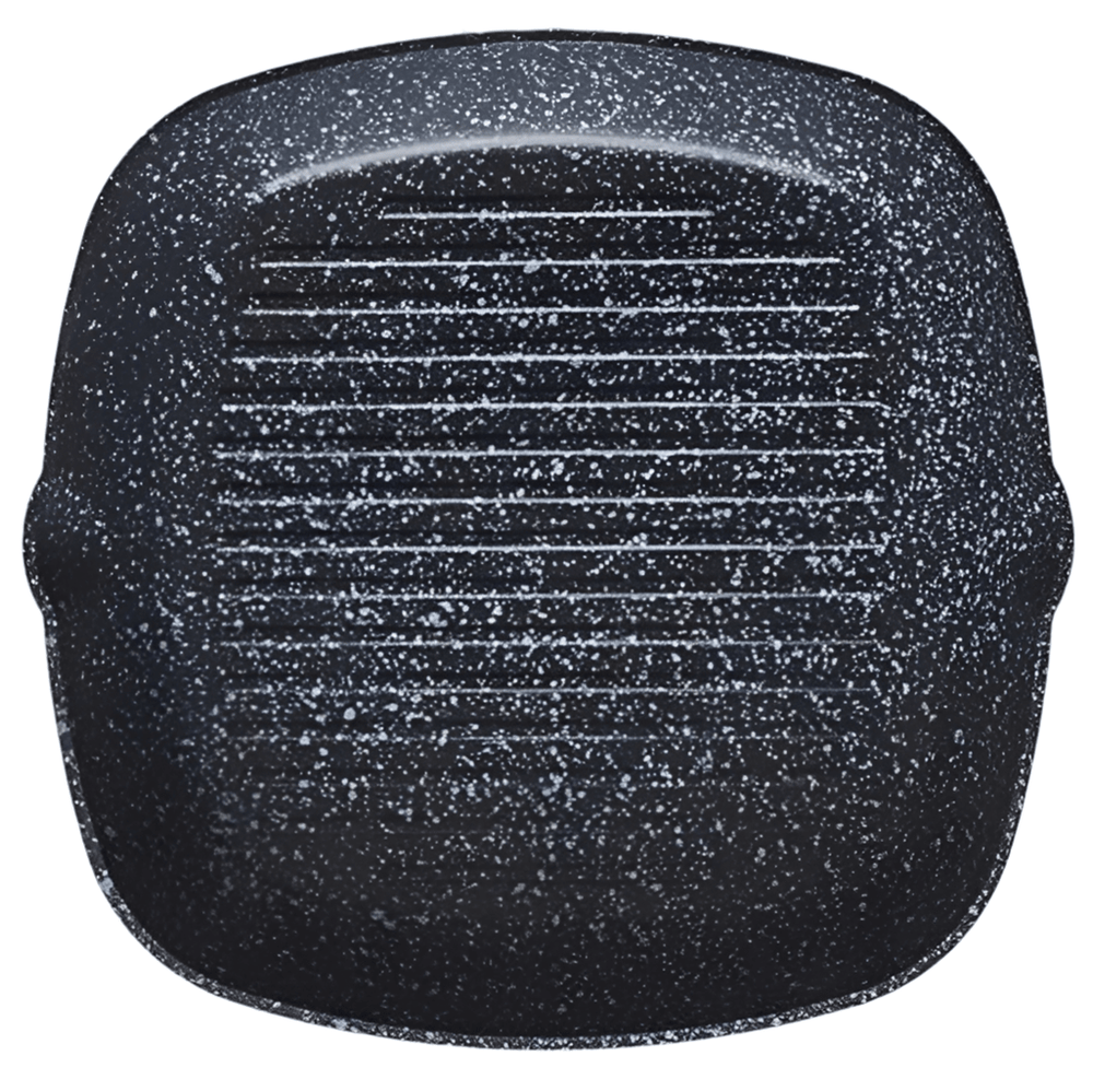 Induktion Non - Stick Grillpande 28x28 cm - Schäfer Metallic Silver - Løven Home