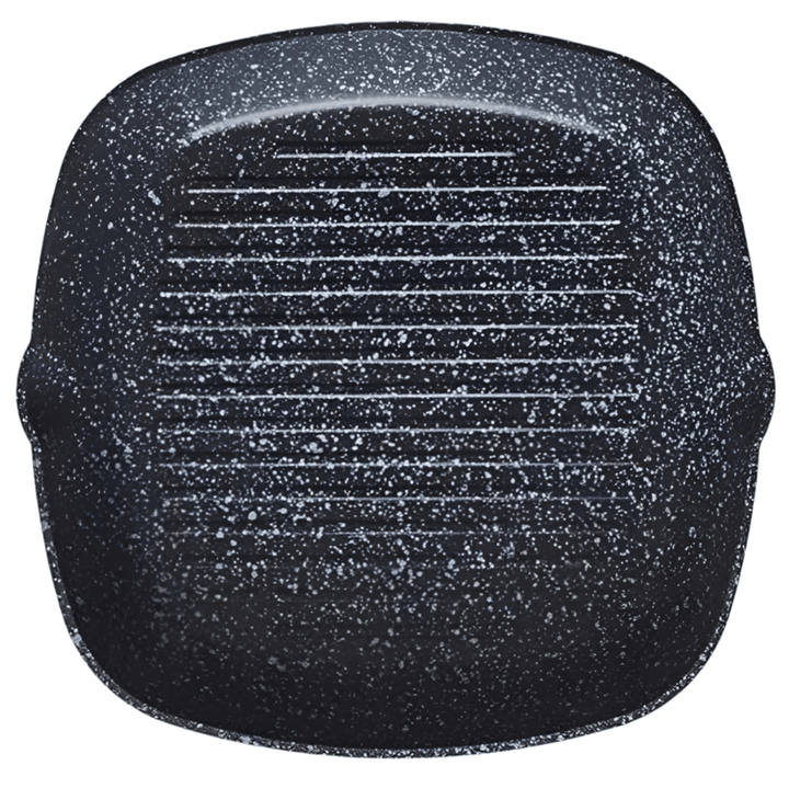 Induktion Non - Stick Grillpande 28x28 cm - Schäfer Metallic Silver - Løven Home