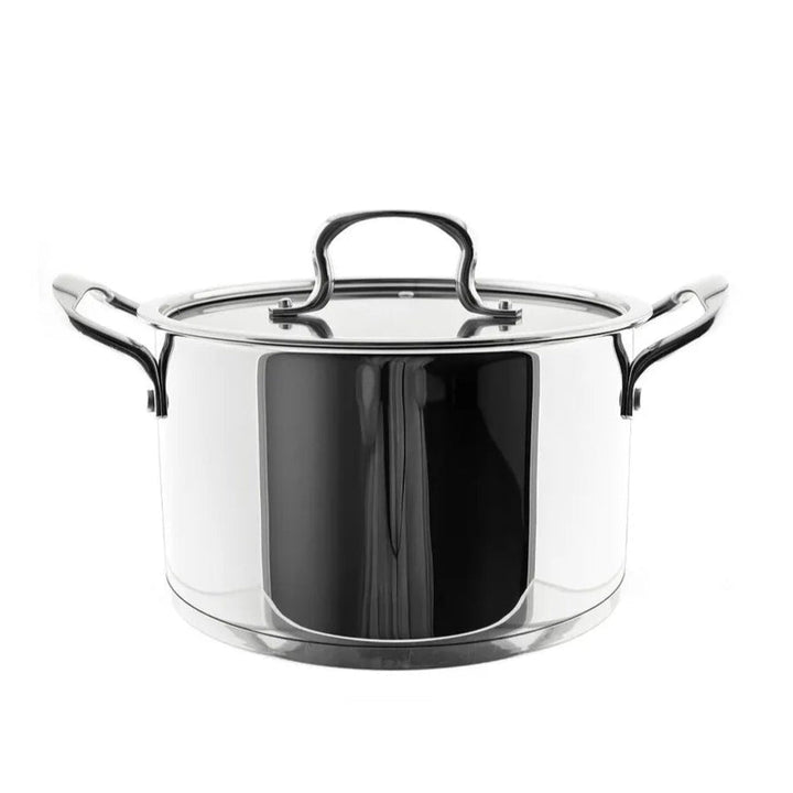 Induktions Gryde 20 cm/3 L. Rustfrit Stål - Almina - Løven Home