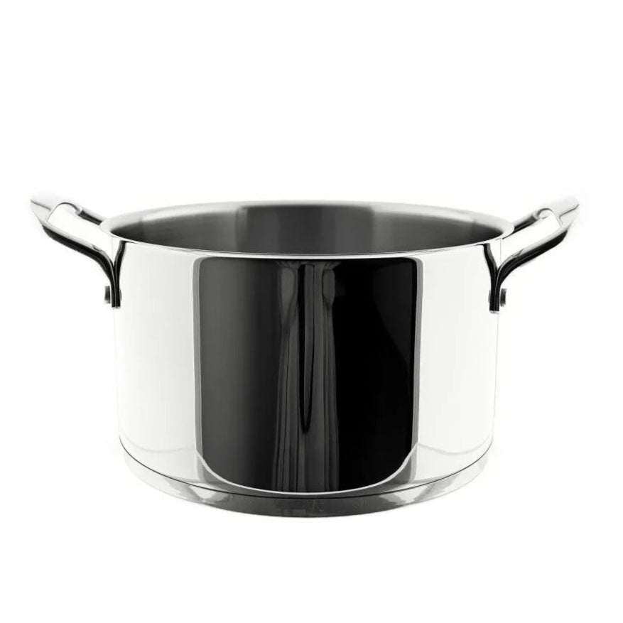 Induktions Gryde 20 cm/3 L. Rustfrit Stål - Almina - Løven Home