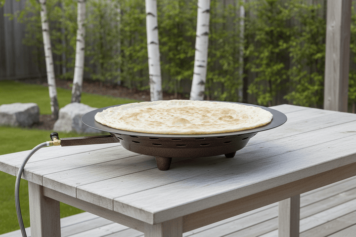 IsiPas - Gasdrevet fladbrød bageplade (sac) - Ø70 cm - Løven Home
