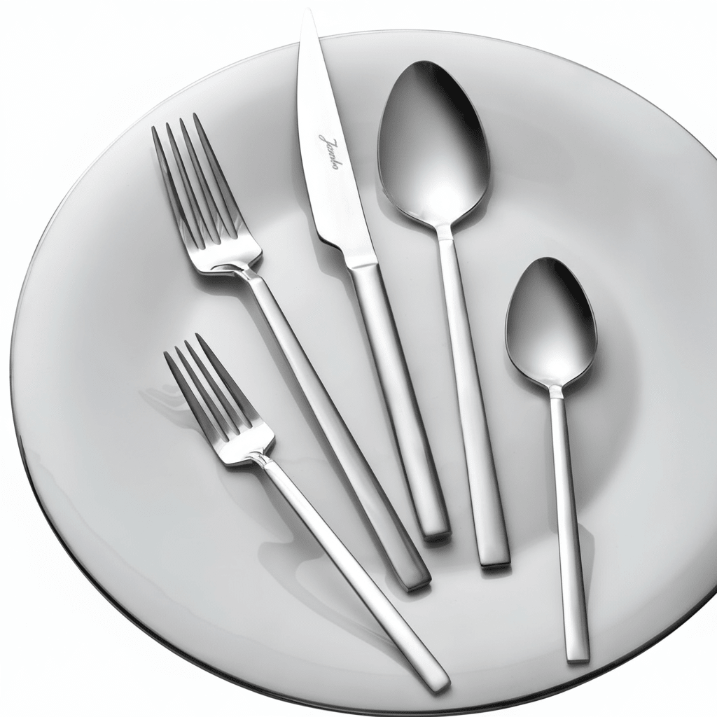 Jumbo 1800 Bestiksæt 60 dele til 12 personer - Løven Home