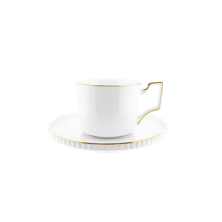 Kaffekoppesæt 12 dele - Almina Borneo - Løven Home
