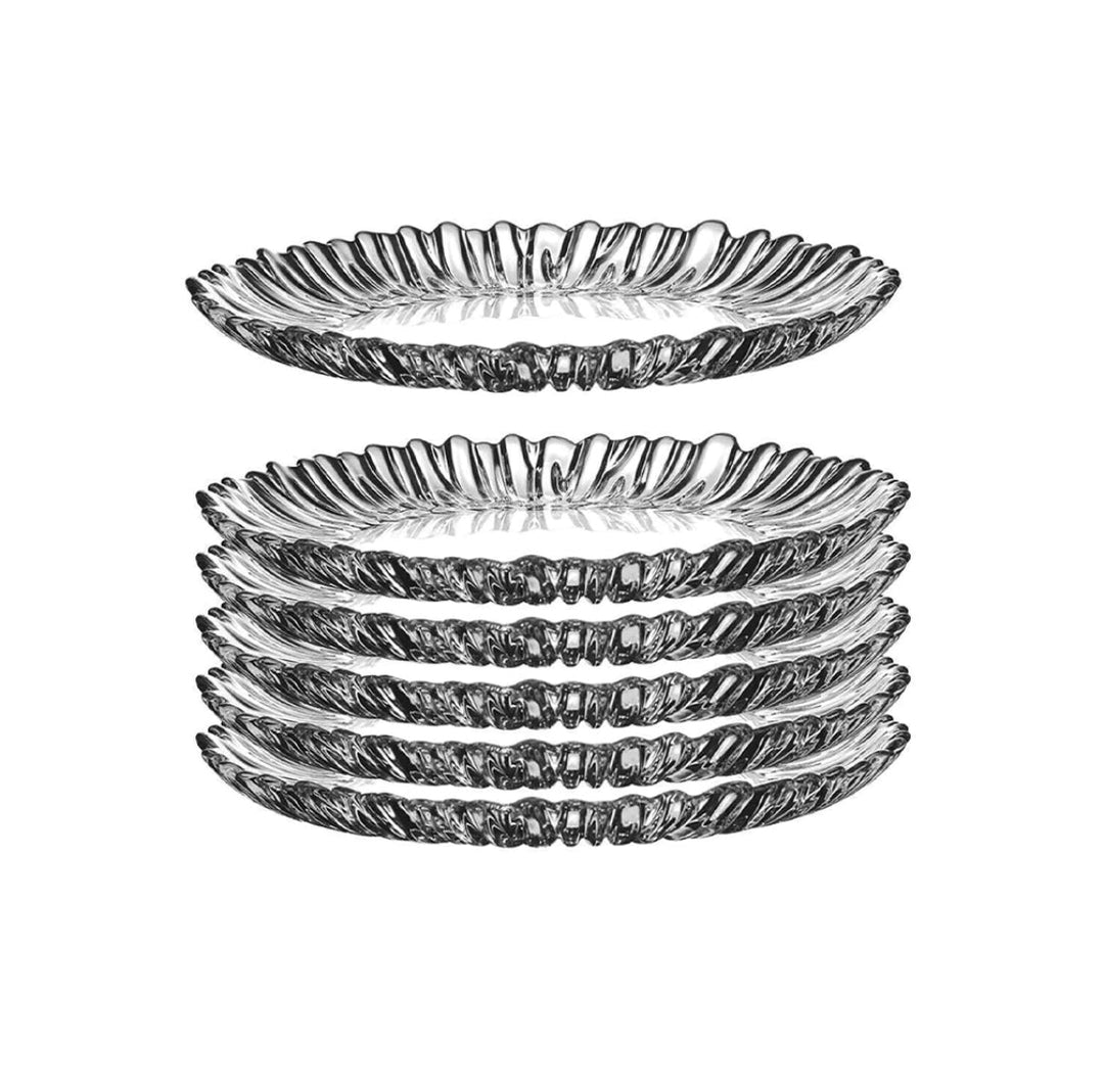 Kagetallerkensæt 6 stk. - Pasabahce Aurora - Løven Home