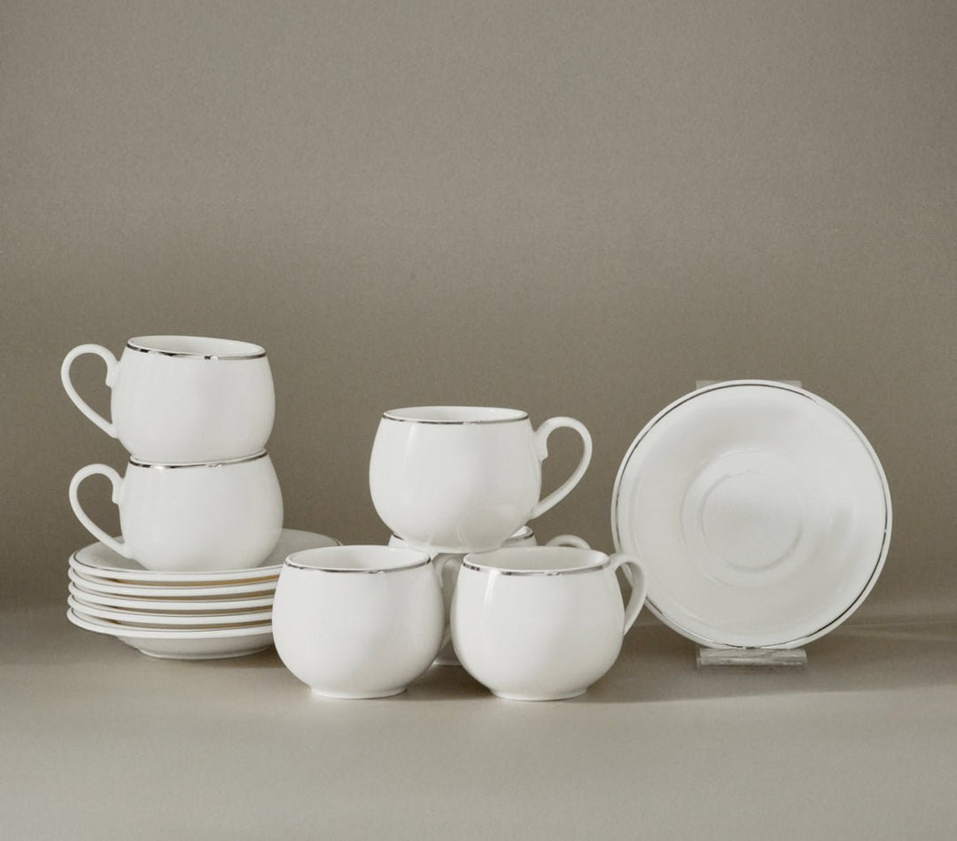 Karaca Adile dobbelt kaffe­sæt – 6 personer - Løven Home