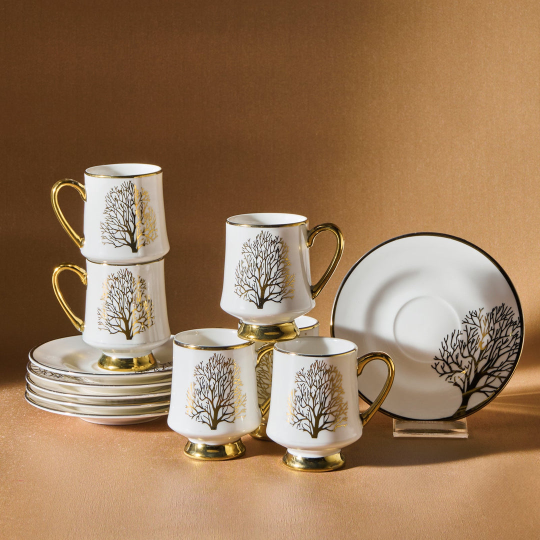 Karaca Afra 6 - Personers Espressosæt – 90 ml - Løven Home