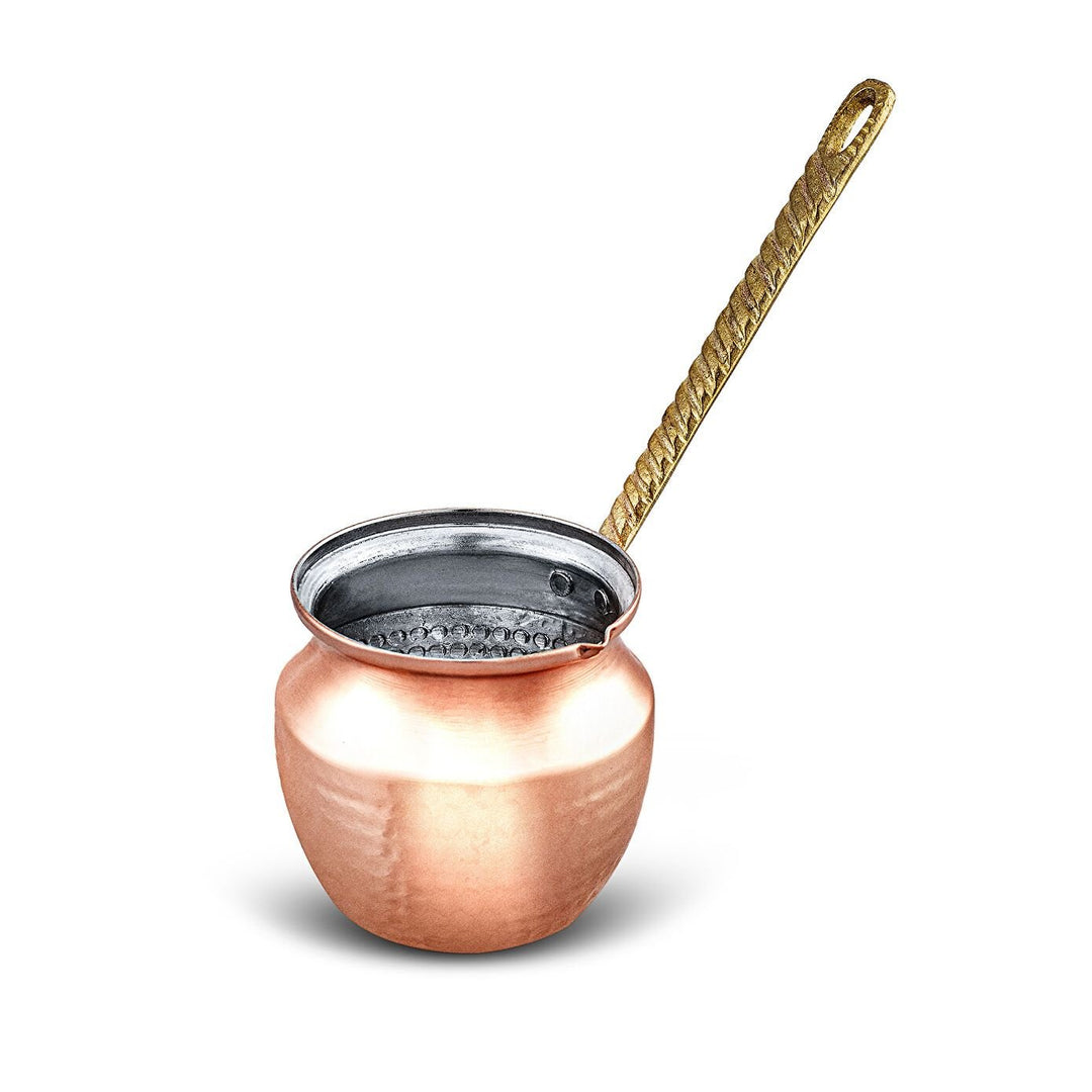 Karaca Alacahöyük Kobber Kaffekande – Stor - 500 ml - Løven Home