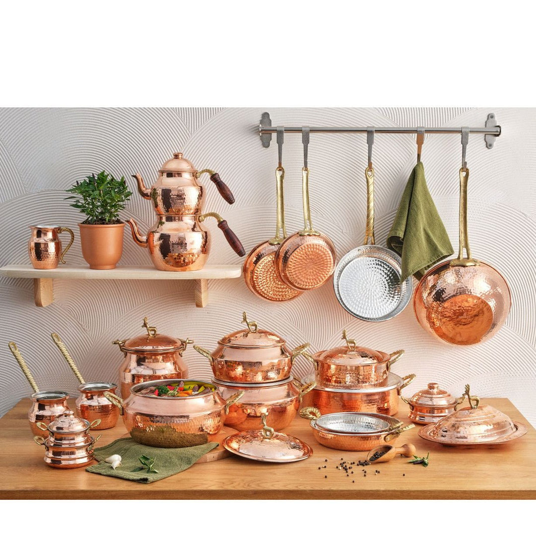 Karaca Alacahöyük Kobber Kande 2,2 liter - Løven Home